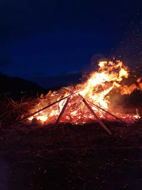 Osternachtfeier in Haimburg
