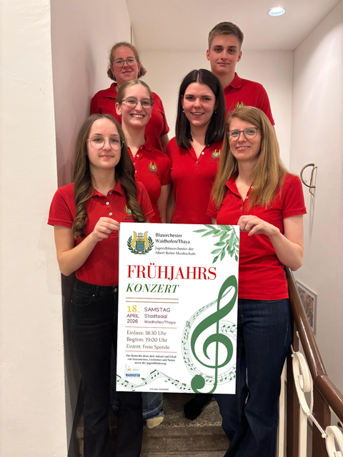 Blasorchester Waidhofen/Thaya lädt zu Frühjahrskonzert