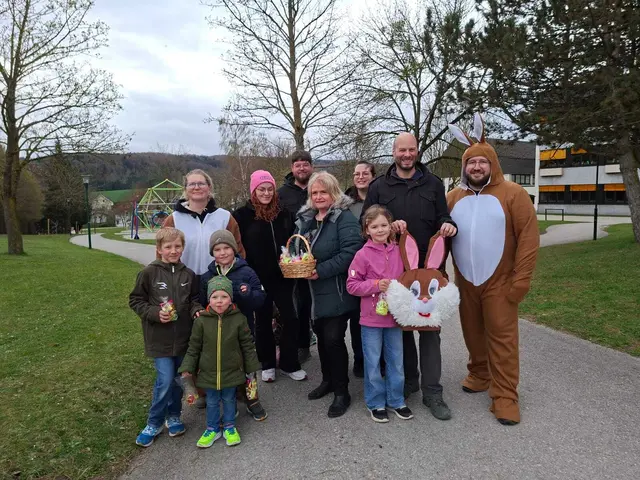 Der Osterhase war in Pyhra zu Besuch | Foto: Stefan Nagy