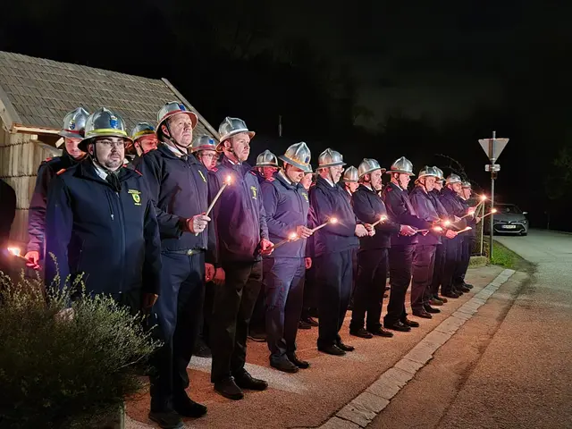 Gelebtes Brauchtum in Wolfsgraben bei der Auferstehungsprozession | Foto: FF Wolfsgraben