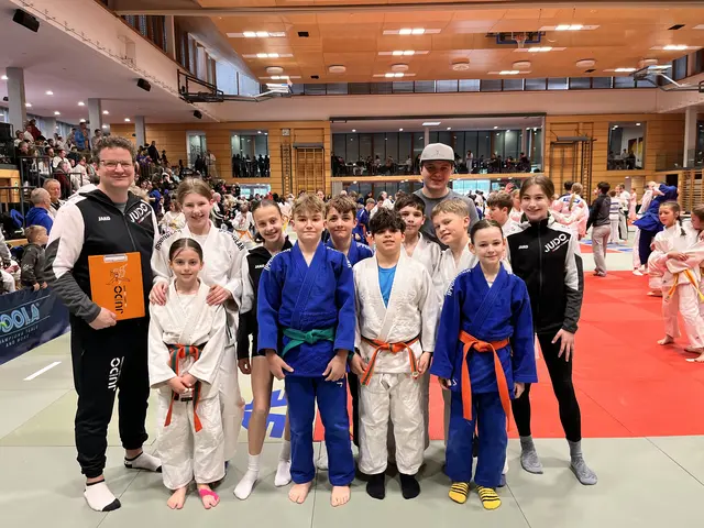 Judounion Hallein-Golling behauptet sich im Spitzenfeld