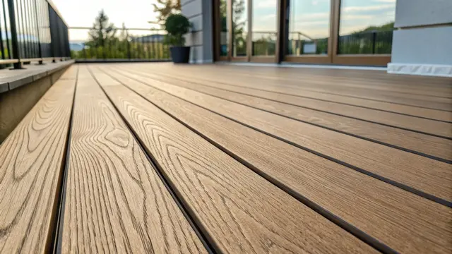 Holz ist auf Balkon und Terrasse ein beliebter Belag. | Foto: adobe.stock
