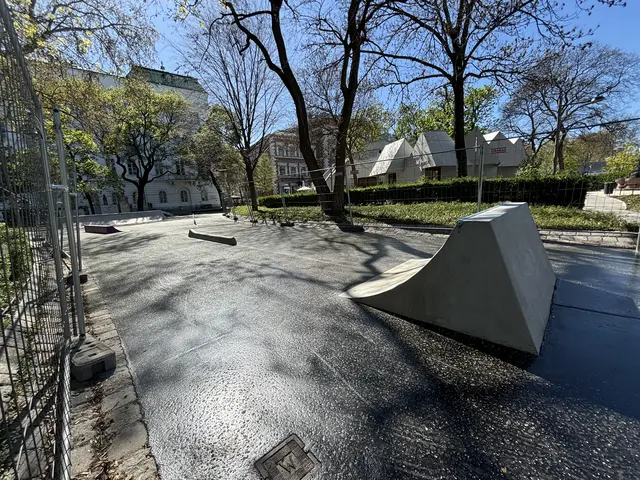 Arbeiten für neuen Skatepark am Karlsplatz stehen vor Abschluss