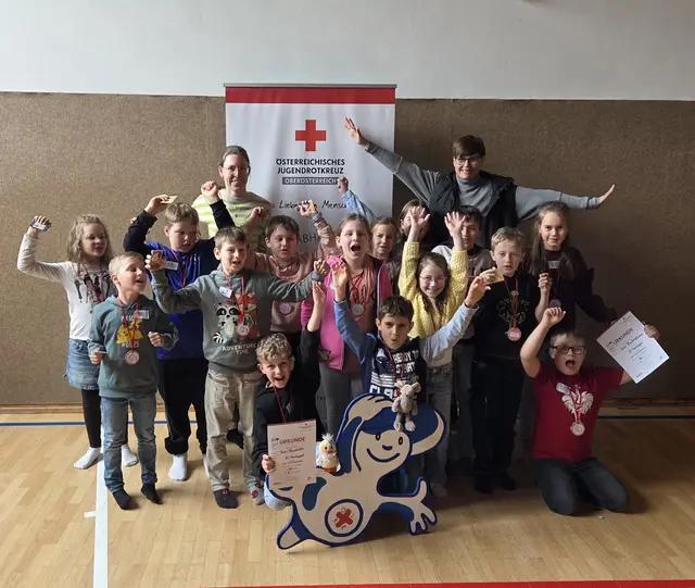 Junge Ersthelfer aus Oberkappel überzeugen beim Helfi-Bewerb