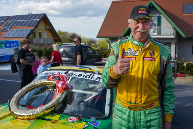 Rupert Schwaiger sorgte am Demmerkogel mit seinem Sieg für die Überraschung des Tages. | Foto: HillClimbFans
