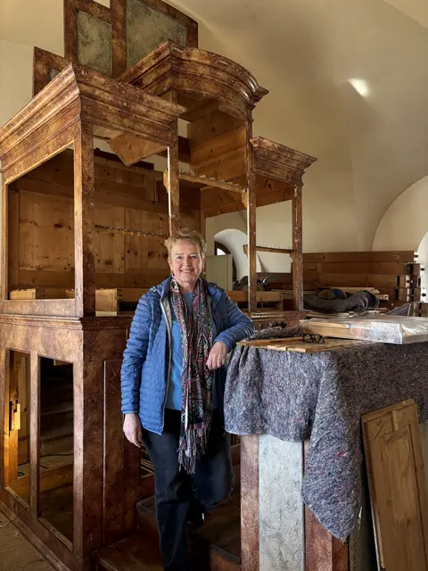 Kuratorin Margarethe Linder | Foto: Mein Bezirk/Birgit Gehrke
