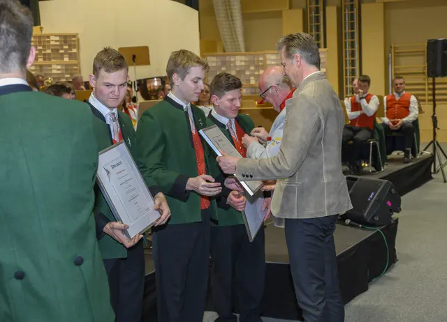 Jessner Christoph, Gilbert Kühn und Lorenz Prodinger. | Foto: Peter Bolha