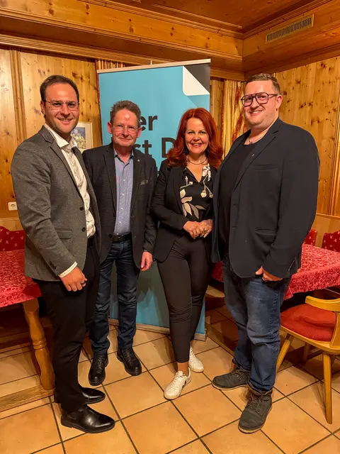 Neuer Vorstand beim Wirtschaftsbund Navis