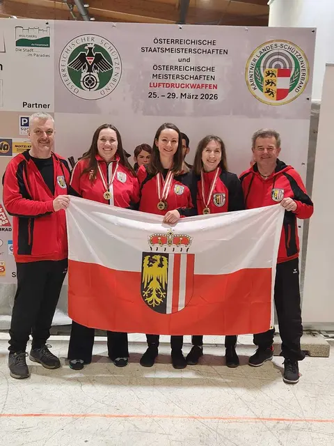 SV Aistersheim schreibt mit vier Medaillen bei Meisterschaft Geschichte