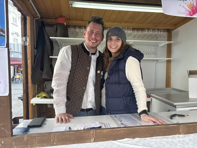 Johannes und Barbara Beer vom Weingut Mayer-Resch | Foto: sg