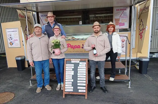 Günther Gastecker erweiterte sein gastronomisches Angebot mit "Papa Luigi" vor dem "Eurospar" in Eggenburg. | Foto: Markus Kahrer