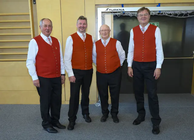 Philipp Santner Christian Berchthaler Anton Pfeffer und Hubsi Pertl. | Foto: Peter Bolha