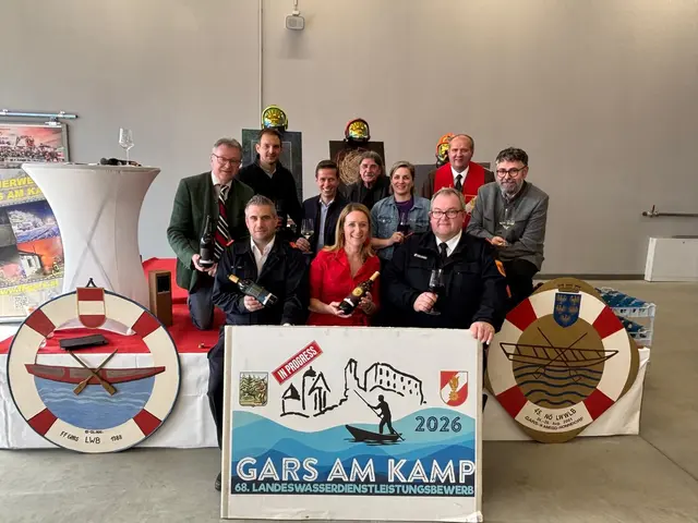 Bereits zum 20. Mal fand am Ostermontag, dem 6. April, die traditionelle Segnung der Garser Weine statt. | Foto: Manuela Danzinger