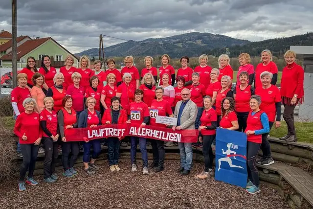 Der lauftreff Allerheiligen feierte sein 20-jähriges Bestehen. | Foto: Martin Hubmann