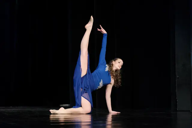 Sophie Ecker bei ihrer Solodarbietung. | Foto: Alexander Gerner/blitznicht.de