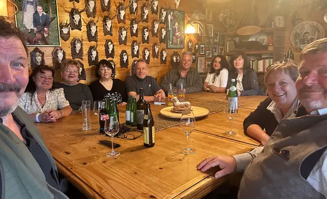 ÖKB-Kameraden und Jäger gingen „In die Grean“