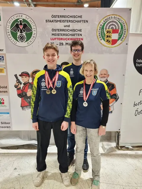 Schützen glänzen bei den Österreichischen Meisterschaften 2026