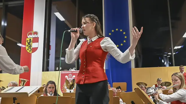 Solistin Magdalena Seitlinger. | Foto: Peter Bolha