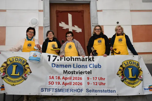 Lions-Damen laden zum großen Flohmarkt in Seitenstetten