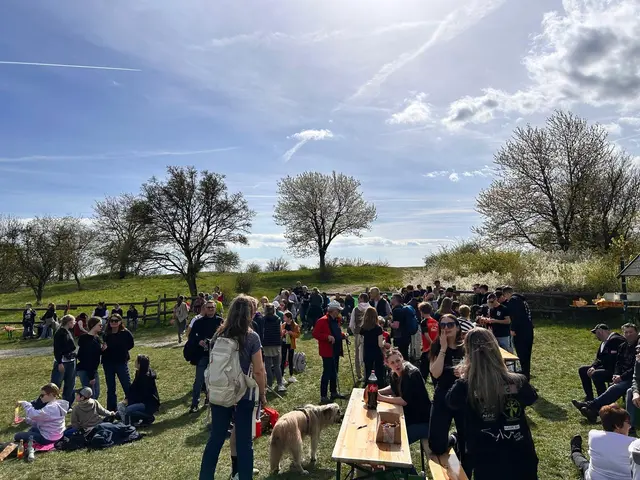 Bei gutem Wetter kamen viele Besuchende. | Foto: Berger Jugend