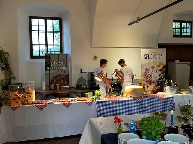 Pizzen und Pasta werden bei Caterings geboten. | Foto: Daniel Girlinger