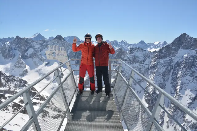 Rolf Majcen mit Sohn Fabio. | Foto: privat