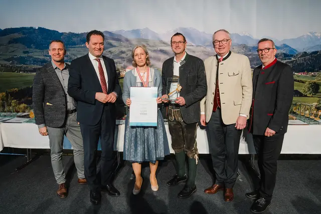 Auszeichnung für die Pasta aus Pinsdorf. | Foto: David Erber