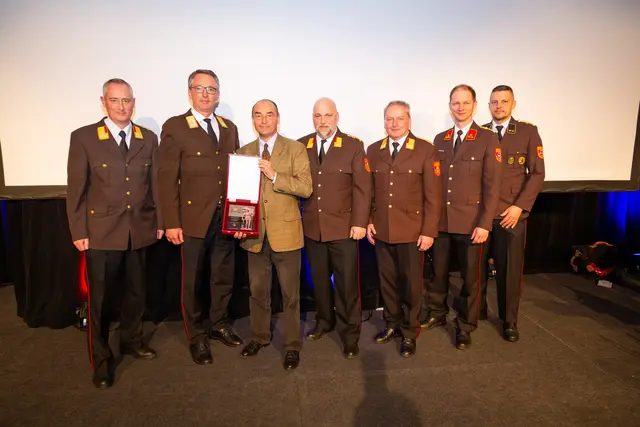 154. Bezirksfeuerwehrtag in Brunn am Gebirge. | Foto: Pressestelle BFK Mödling/Mathias Seyfert