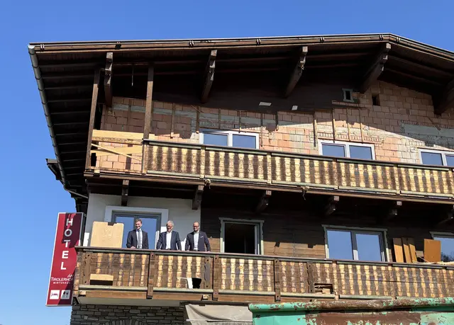 Vorstände im Altbestand des Hotels. | Foto: Klaus Kogler