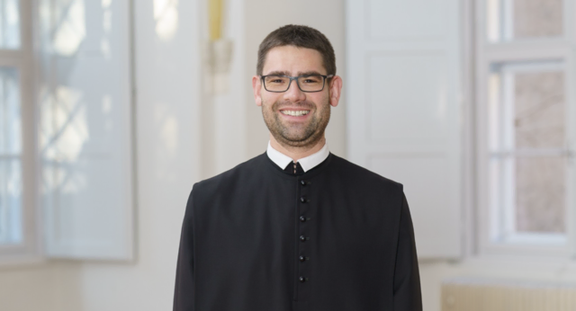 Pater Clemens Hainzl aus Strögen feierte seinen 37. Geburtstag. | Foto: Martina Draper