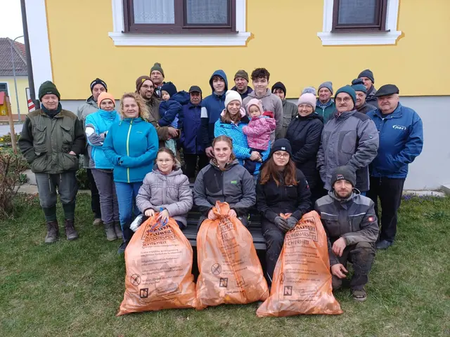 In der Gemeinde Pernegg waren beim diesjährigen Frühjahrsputz alle acht Katastralgemeinden aktiv. | Foto: Gemeinde Pernegg / Waldviertel
