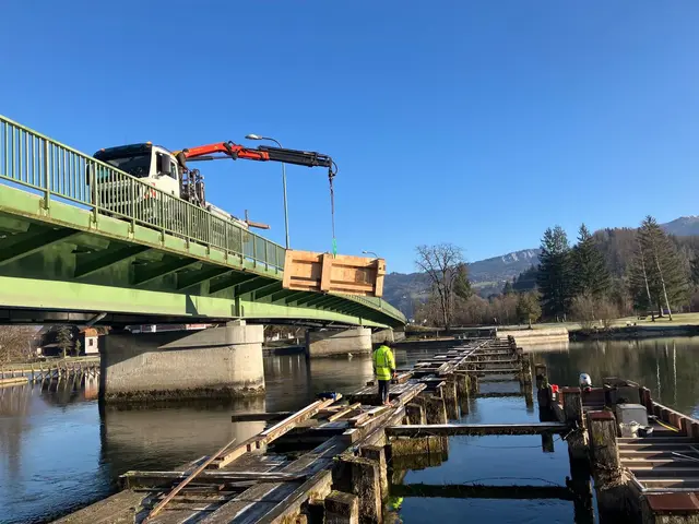 Die Generalsanierung der Hallstätterseeklause hat bereits begonnen. | Foto: Gewässerbezirk Gmunden