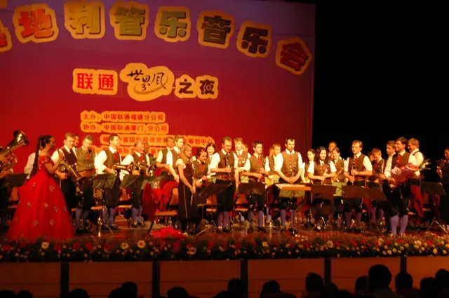 Vor einigen Jahren war die Trachtemusikkapelle Werfen zu Gast in China. | Foto: TMK Werfen