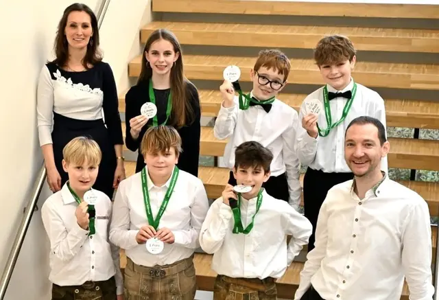 Die erfolgreichen Musikanten der Musikschule Birkfeld. | Foto: Privat