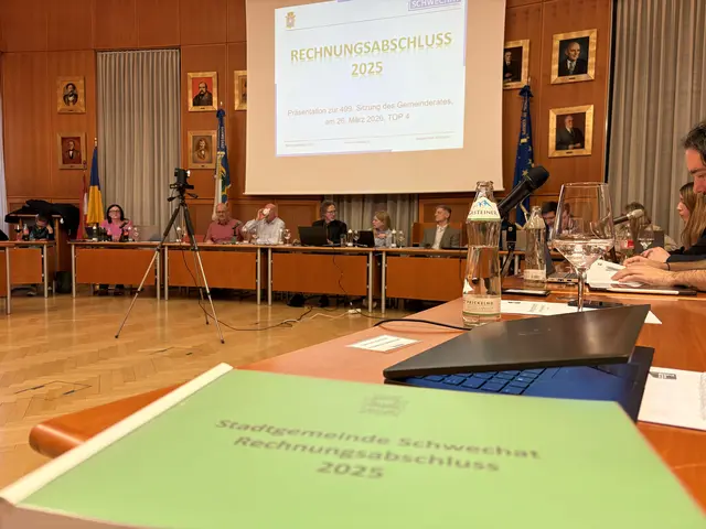 Rechnungsabschluss 2025 in der 499. Sitzung des Gemeinderates | Foto: Stadtgemeinde Schwechat