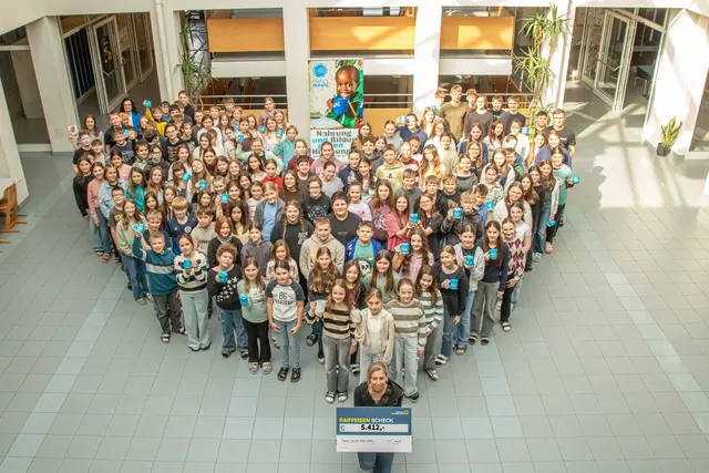 Beeindruckende Sammelaktion für Mary’s Meals