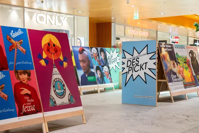 Die Ausstellung verwandelt das Einkaufszentrum bis zum 25. April in eine Galerie. | Foto: max.center