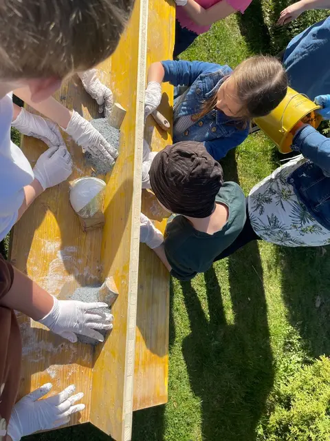 Die Kinder waren mit großer Begeisterung bei der Sache. | Foto: Gemeinde Geistthal-Södingberg