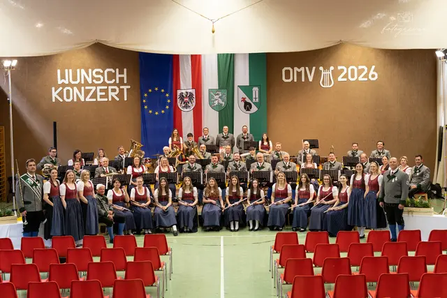 Der Turnsaal wurde im Rahmen des 21. Wunschkonzertes vom Musikverein Stadl in eine Konzerthalle voller Klänge verwandelt. | Foto: MV
