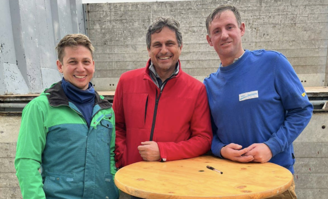 Bürgermeister Andres Nendwich lobte das Engagement der Teilnehmer. | Foto: Gemeinde Pernegg / Waldviertel