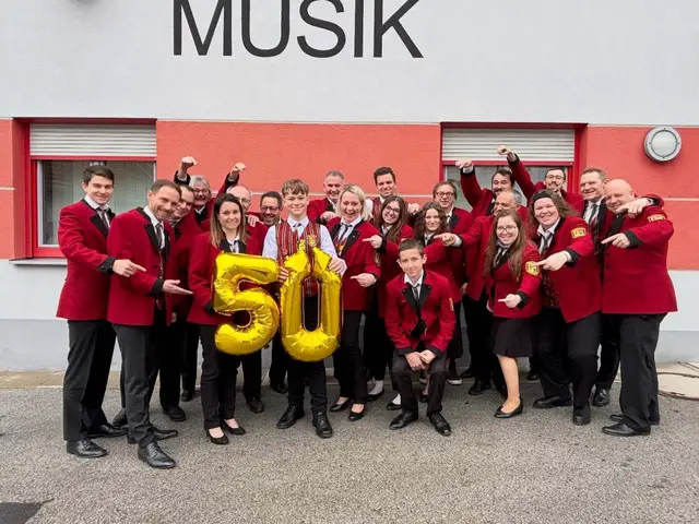 Der Musikverein Mogersdorf feiert Ende Juli sein 50-jähriges Bestehen im Rahmen eines Musikertreffens am Sportplatz.  | Foto: Musikverein Mogersdorf