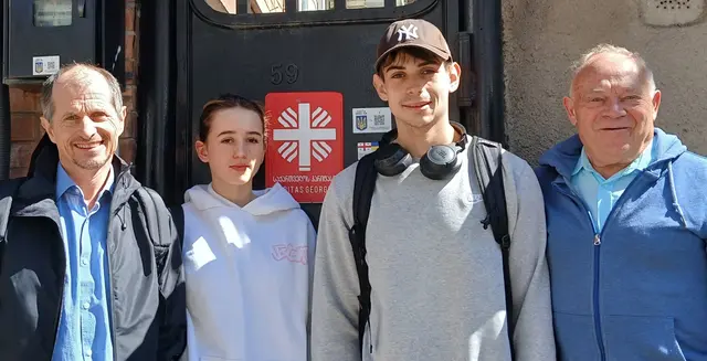 Familie besuchte Zivildiener aus Grünbach in Georgien
