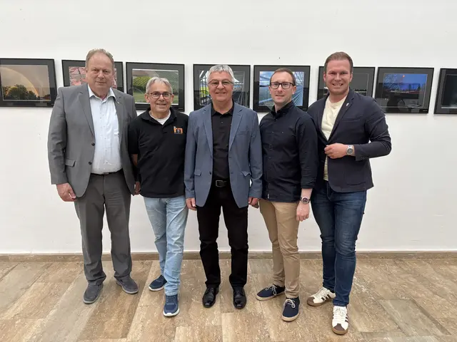 Obmann Gerhard Granitz (2.v.r.) legt sein Amt nach 40 Jahren zurück. | Foto: Elisabeth Kloiber