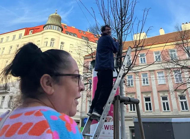 Vielleicht sind sie bereits aufgefallen: Zahlreiche Bäume auf der Wieden werden von Nistkästen geschmückt. Initiatorin: Daniela Huber und ihr gegründeter Verein "Ein Haus am Baum". | Foto: Daniela Huber