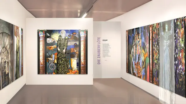 Mozart in Schrems: Ausstellung im Kunstmuseum Waldviertel