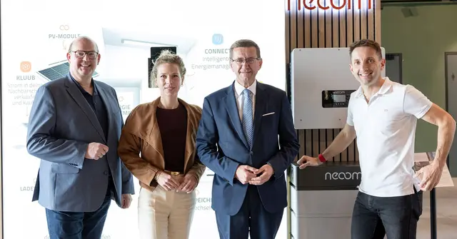 Landesrat Achleitner sah sich die Energiewende im Bezirk Freistadt an