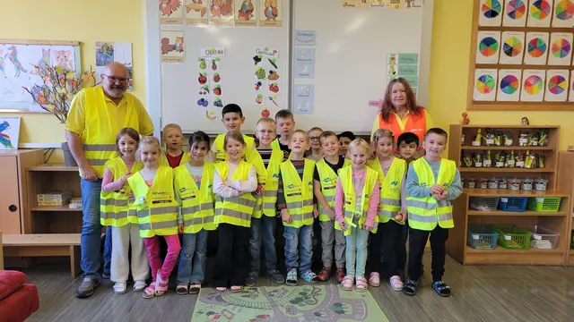 Überprüfungsaktion in der Volksschule Schalchen. | Foto: Zivilschutz OÖ