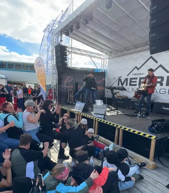 Tolle Stimmung und cooler Sound in See. | Foto: Bergbahnen See