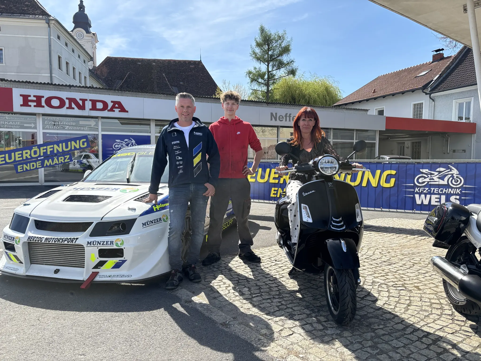 Grand opening: Former Neffe car dealership in Gleisdorf becomes ...