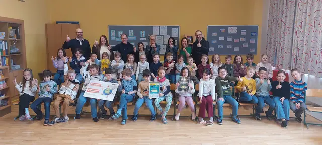 Volksschule Holzhausen ist Klimameilen-Champion